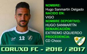 Hugo Sanmartn (Coruxo F.C.) - 2016/2017